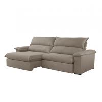 Sofá Filadélfia Veludo 02 Módulos 80cm B25cm Meu Sofá Online B002 Veludo Capuccino - 5