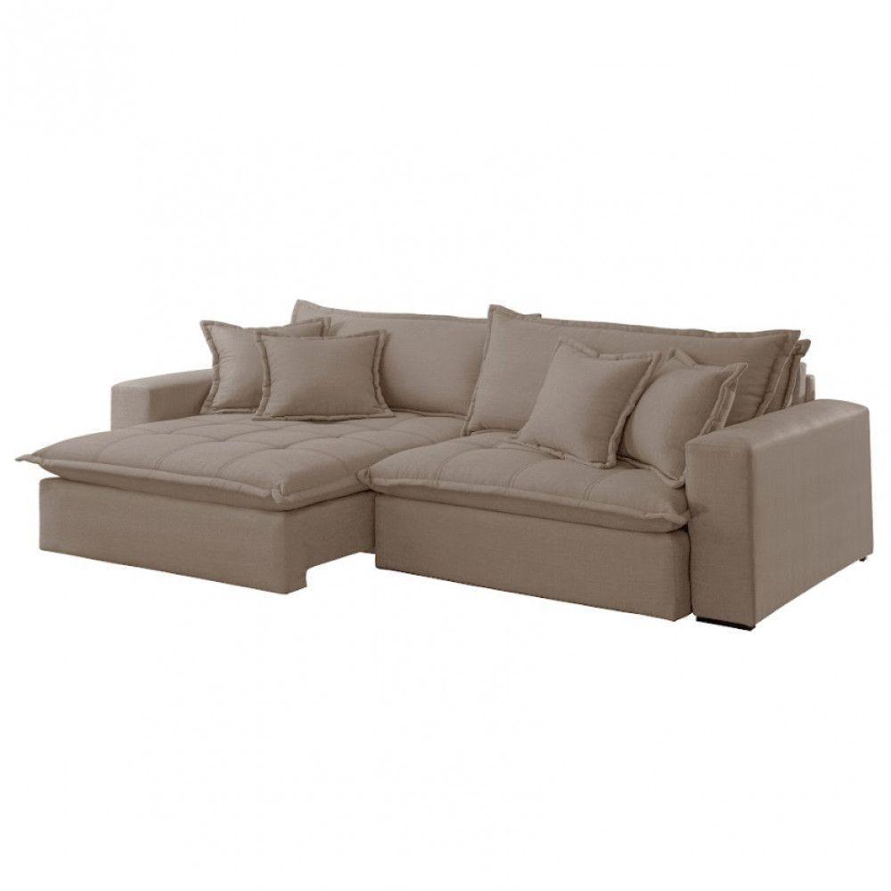 Sofá Zen Veludo 02 Módulos 100 Cm B25 Meu Sofá Online B002 Veludo Capuccino - 5