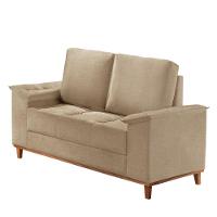 Sofá Ravena Linho 02 Lugares D28 Meu Sofá Online A226 Linho Bege - 5