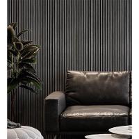 Papel De Parede Madeira Ripada 1,5m X 0,50cm - 1