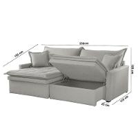 Sofá Elegance Veludo 02 Módulos 80 Cm B25 Cm Meu Sofá Online B026 Veludo Prata