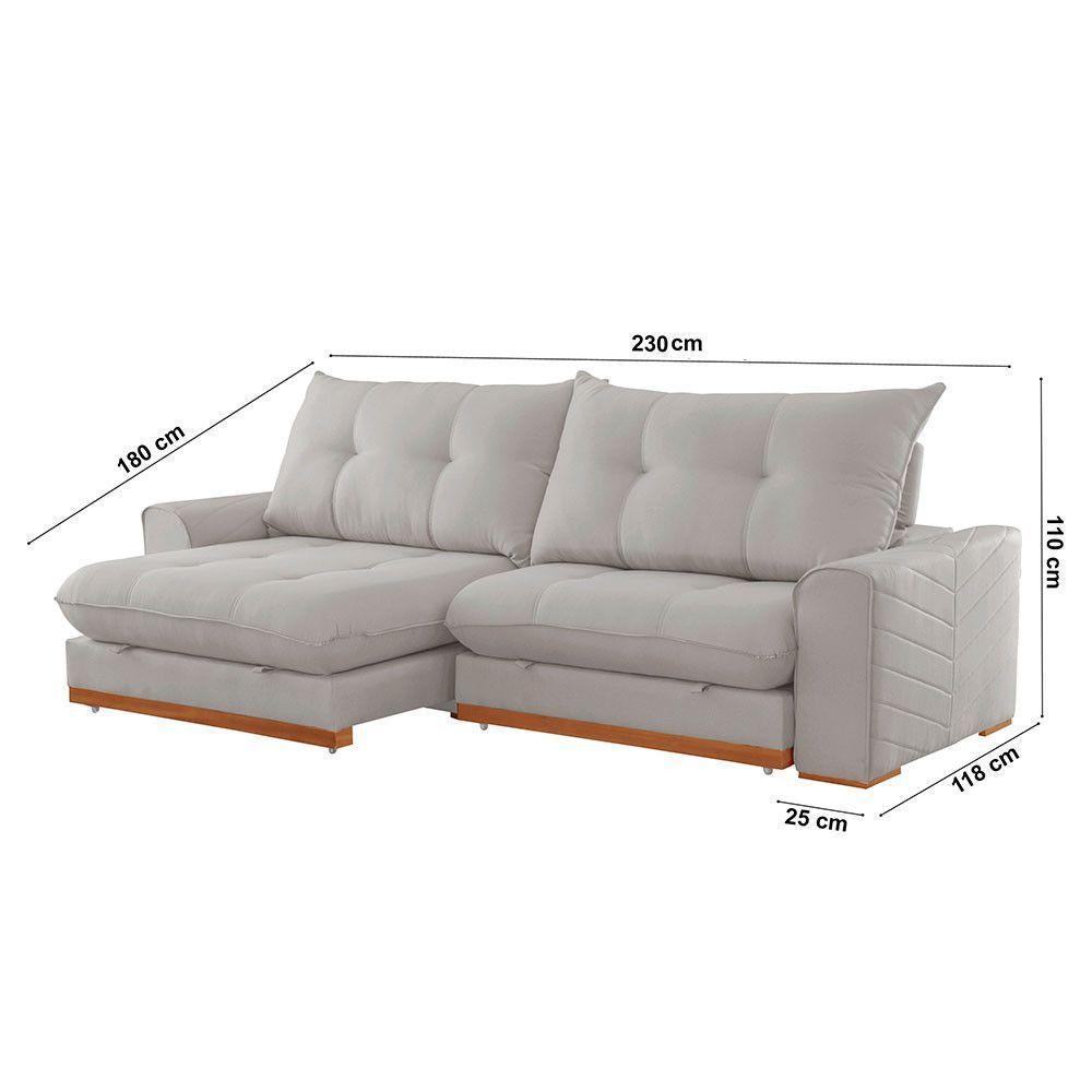 Sofá Argo Veludo 02 Módulos 90 Cm B25cm Meu Sofá Online B026 Veludo Prata - 2