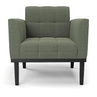 Poltrona Sala Base Madeira Fixa Pto Kit 2 Elisa Bouclê Menta D03 - D'rossi - 2