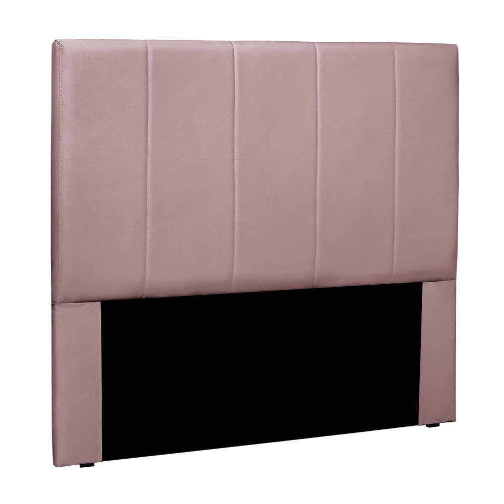 Cabeceira Cama Box Casal 140 Cm Arizona Veludo Lilás S04 - D'rossi - 1