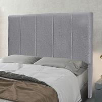 Cabeceira Cama Box Queen 160 Cm Arizona Linho S04 Cor Cinza - 4