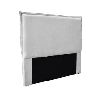 Cabeceira Cama Box Solteiro 90 Cm Garden Linho S04 Cor Grigio - 1