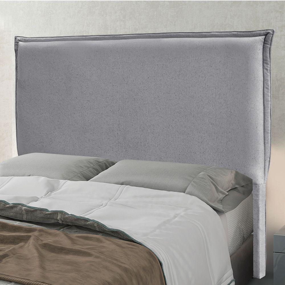 Cabeceira Cama Box Solteiro 90 Cm Garden Linho S04 Cor Cinza - 4