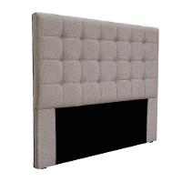 Cabeceira Cama Box Casal 140 Cm Verona Linho S04 Cor Areia - 1