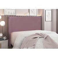 Cabeceira Cama Box King 195 Cm Garden Veludo S04 Cor Uva - 4
