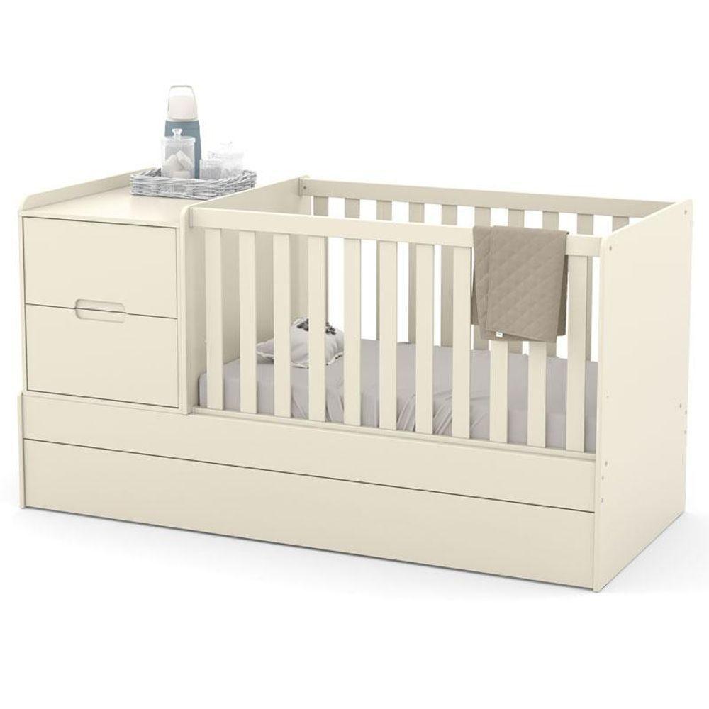 Berço Americano Multifuncional Formare Off White - Matic - 1