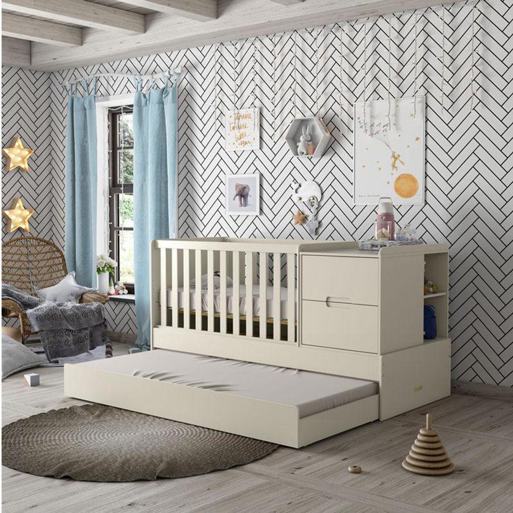 Berço Americano Multifuncional Formare Off White - Matic - 2