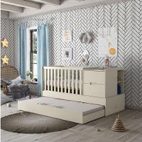 Berço Americano Multifuncional Formare Off White - Matic - 2