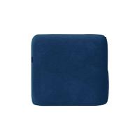 Kit 2 Poltronas Decorativas Sala De Estar Trinidad Base Fixa Veludo Azul Marinho G33 - Gran Belo - 5