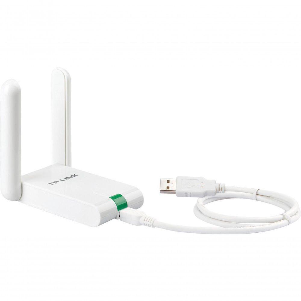 Adaptador Usb Wireless N 300mbps 2 Antenas Destacável 3dbi Tl-wn822n - 1