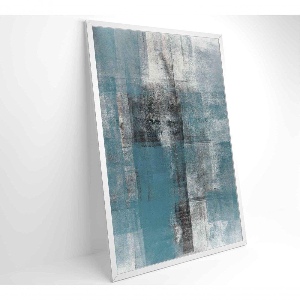 Quadro Arte Pintura Abstrata Medidas 80x120 Cm Impressão Adesivo Fotográfico - 1