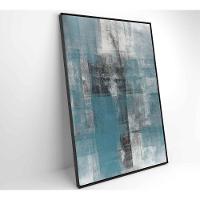 Quadro Arte Pintura Abstrata Medidas 80x120 Cm Impressão Adesivo Fotográfico - 5