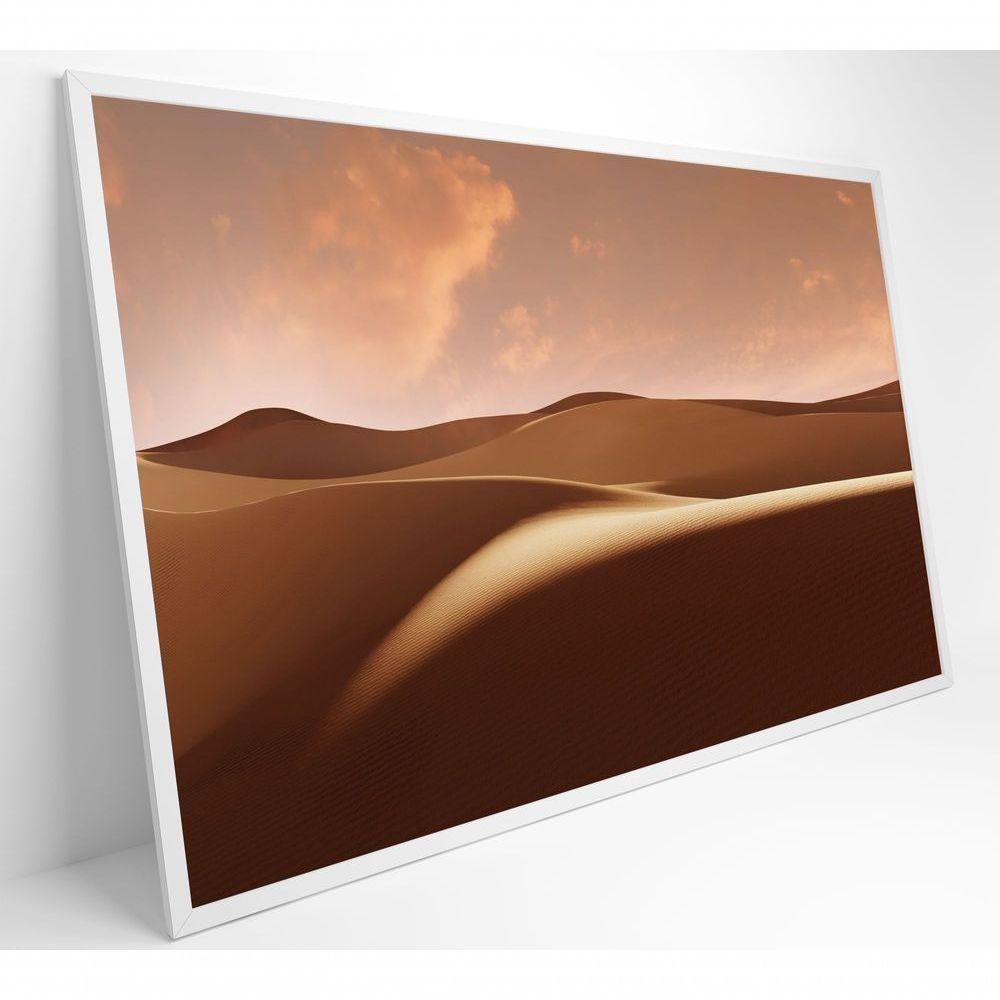 Quadro Deserto Dunas De Areia Medidas 120x80 Cm Impressão Tecido Canvas - 1