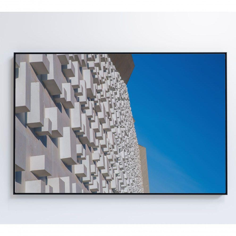 Quadro Teatro Nacional De Brasília Medidas 80x120 Cm Tipo De Impressão Tecido Canvas - 4