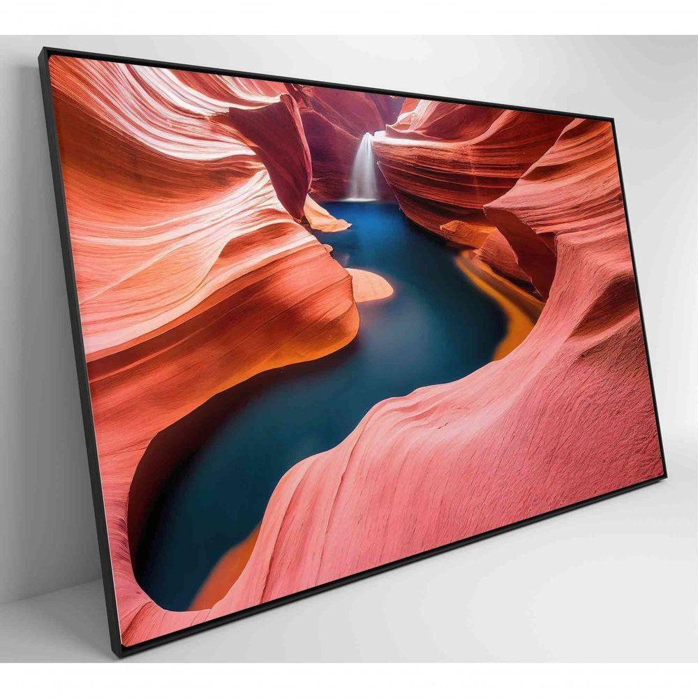 Quadro Natureza Antelope Canyon Medidas 60x40 Cm Tipo De Impressão Adesivo Fotográfico - 1