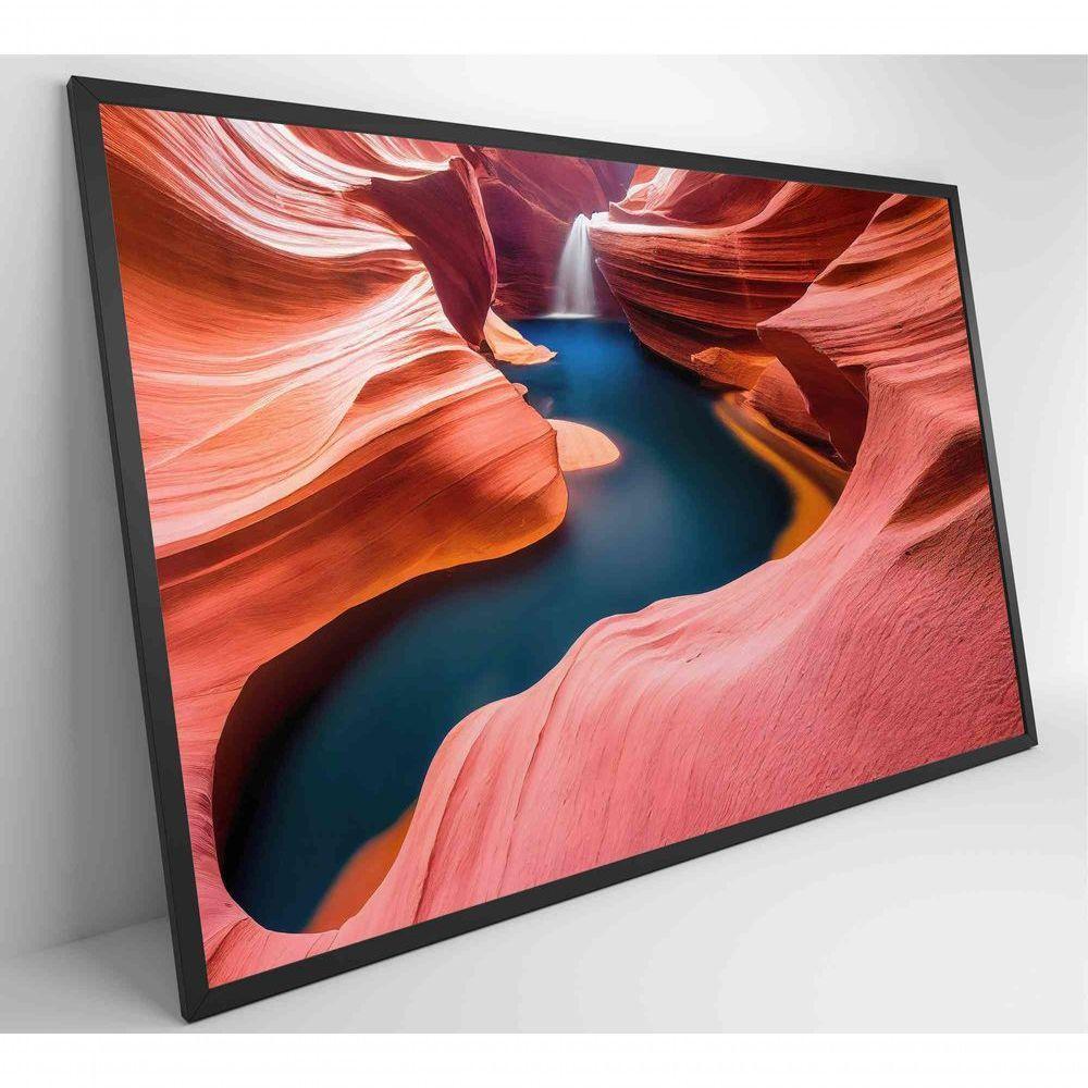 Quadro Natureza Antelope Canyon Medidas 60x40 Cm Tipo De Impressão Adesivo Fotográfico - 3