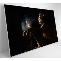 Quadro índio Ritual Amazônia Medidas 60x40 Cm Impressão Tecido Canvas - 5