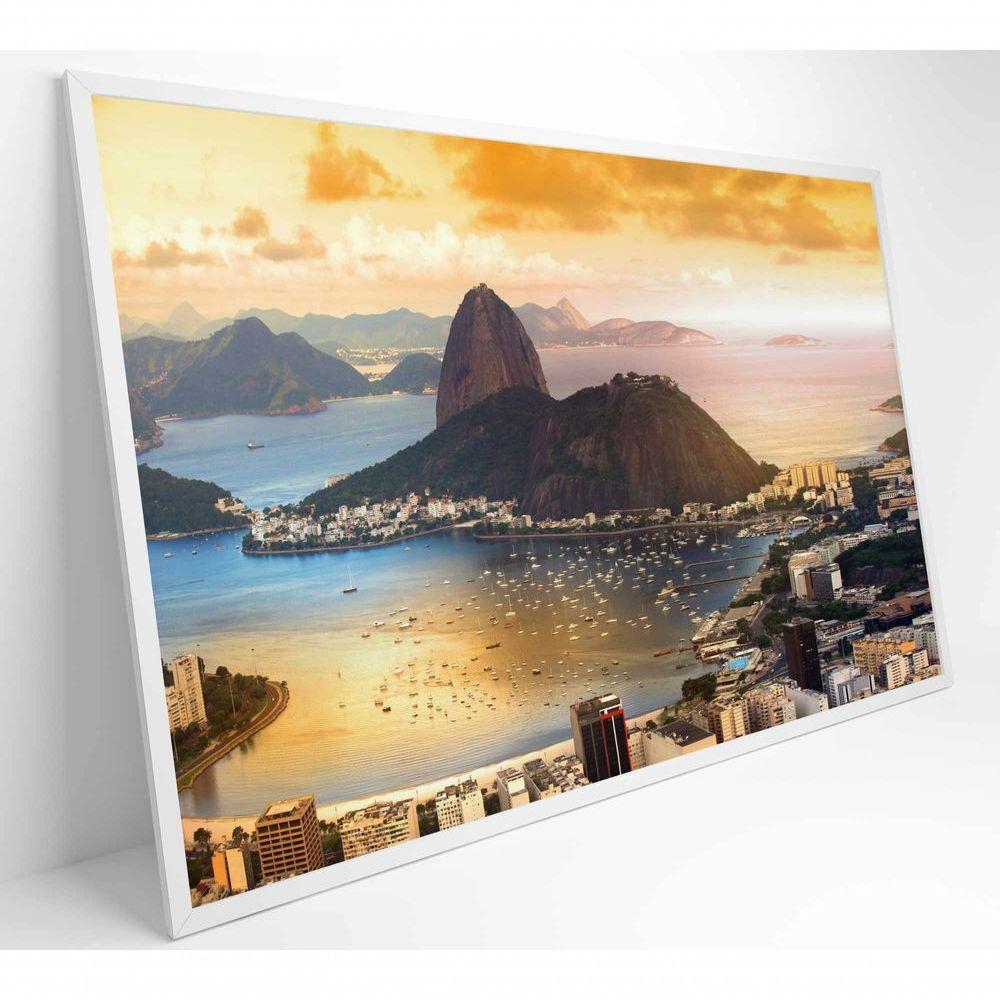 Quadro Pão De Açúcar Rio De Janeiro Medidas 120x80 Cm Impressão Tecido Canvas - 1