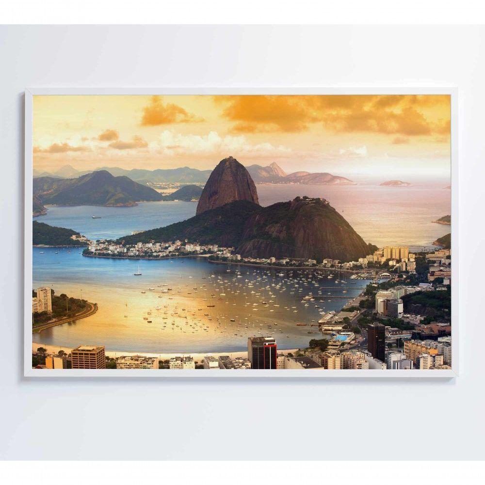 Quadro Pão De Açúcar Rio De Janeiro Medidas 120x80 Cm Impressão Tecido Canvas - 4