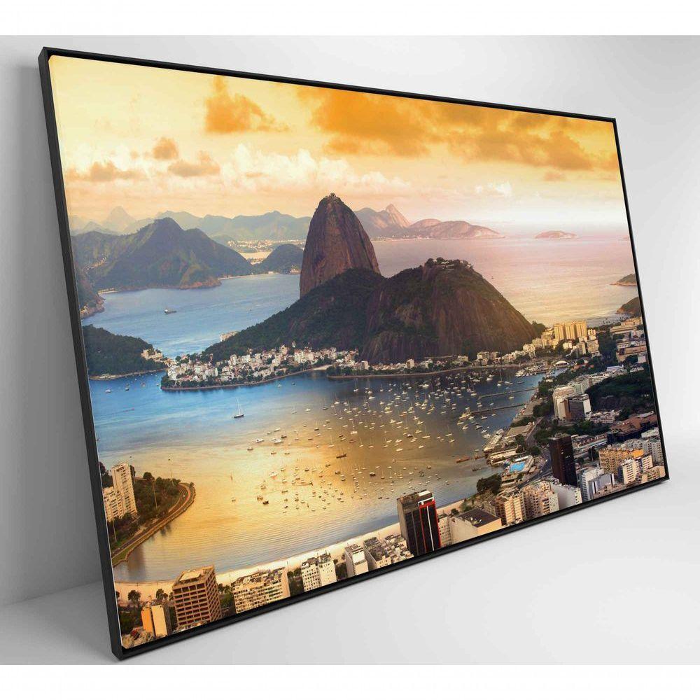Quadro Pão De Açúcar Rio De Janeiro Medidas 120x80 Cm Impressão Tecido Canvas - 5