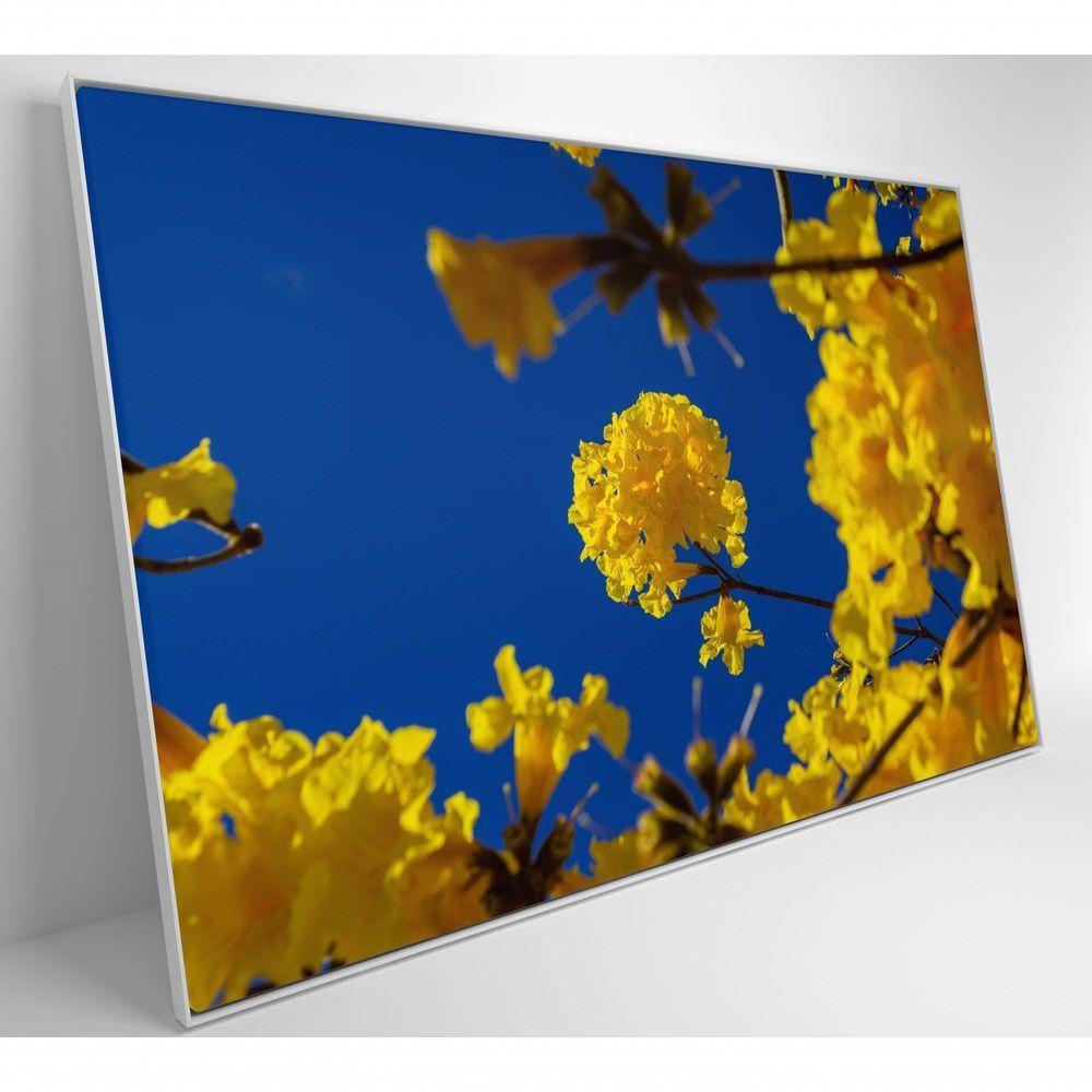Quadro árvore Ipê Amarelo No Céu Azul Medidas 80x120 Cm Impressão Tecido Canvas - 7