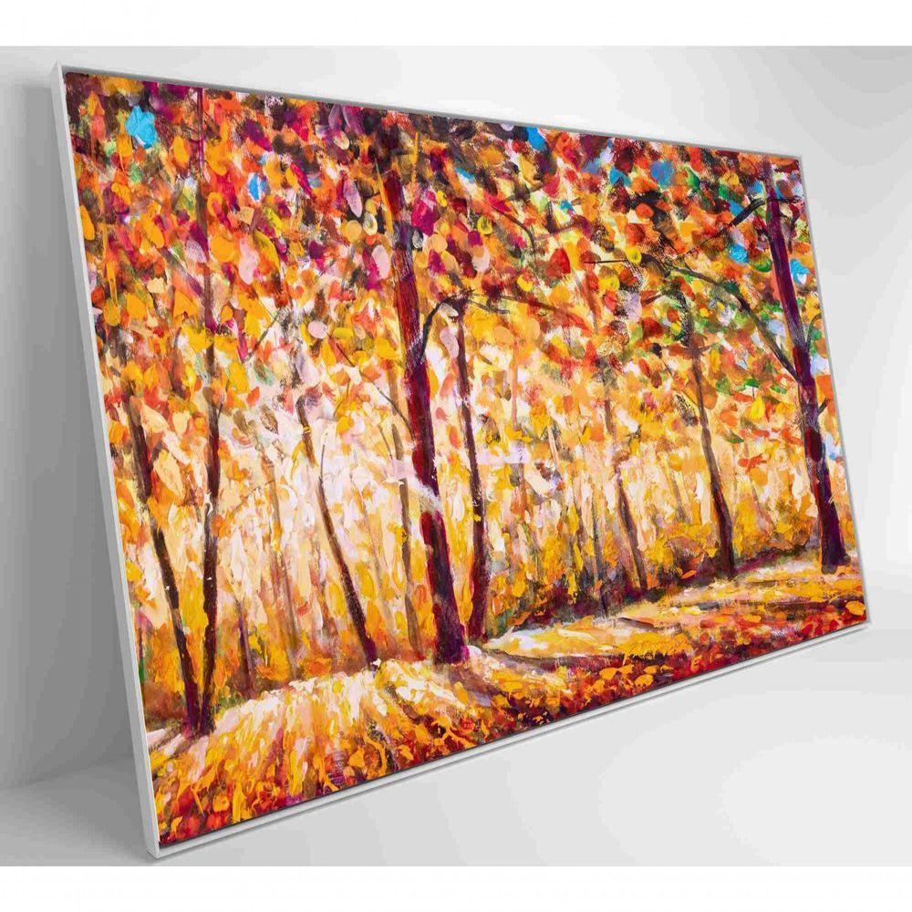 Quadro Floresta Ensolarada No Outono Medidas 120x80 Cm Impressão Tecido Canvas - 8