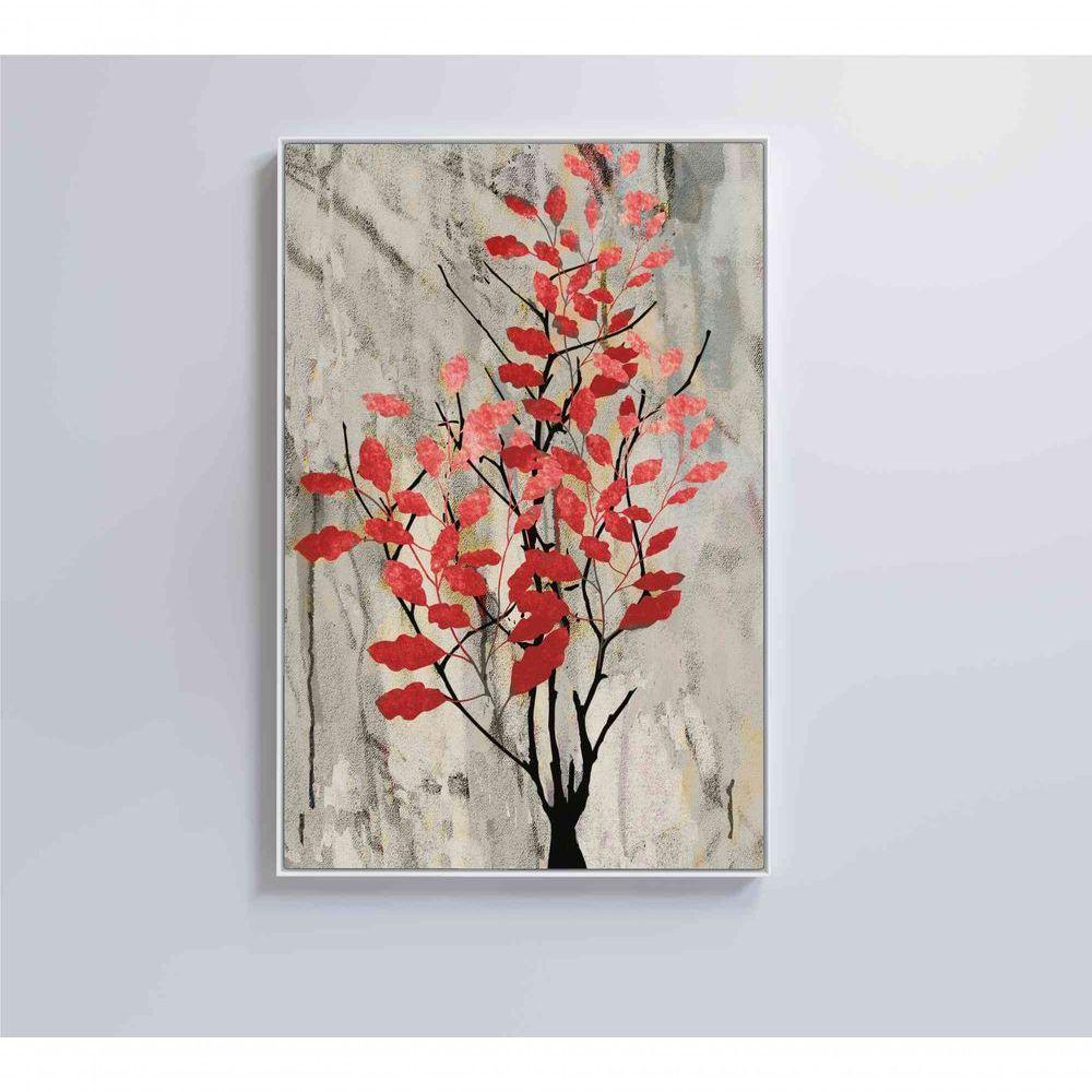 Quadro Pintura óleo Folhas No Outono Medidas 60x90 Cm Impressão Adesivo Fotográfico - 4