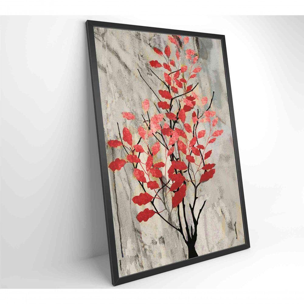 Quadro Pintura óleo Folhas No Outono Medidas 40x60 Cm Impressão Tecido Canvas - 5