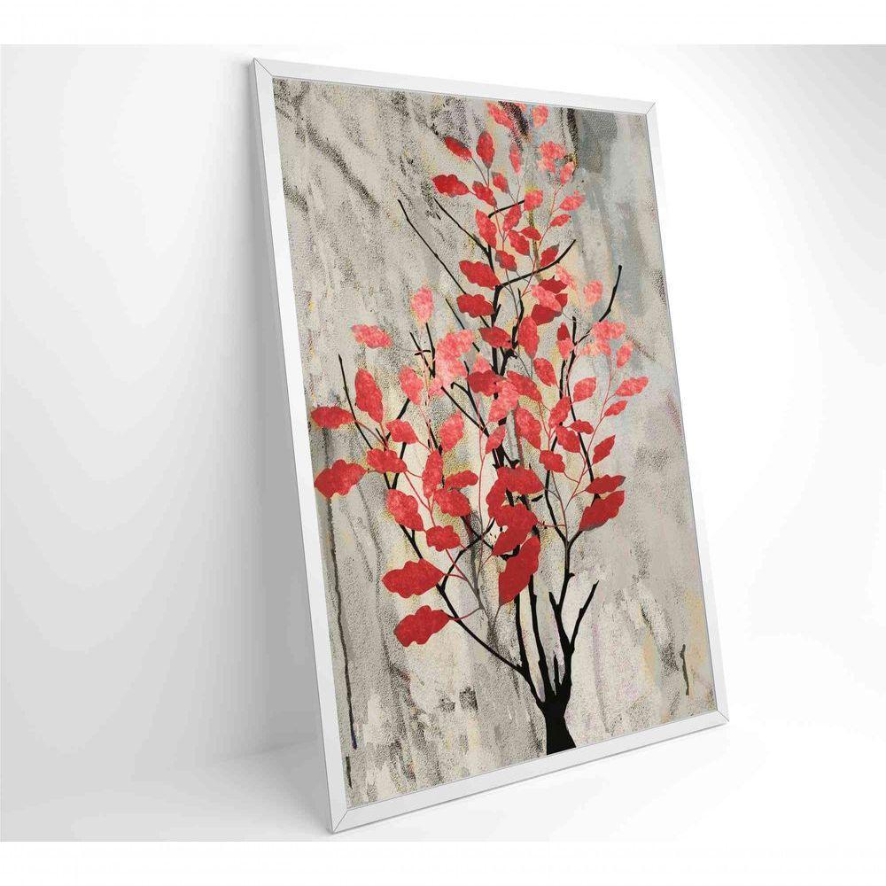 Quadro Pintura óleo Folhas No Outono Medidas 40x60 Cm Impressão Tecido Canvas - 10