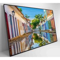 Quadro Cidade De Paraty Alagada Medidas 80x120 Cm Impressão Tecido Canvas - 3