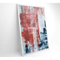 Quadro Pintura Abstrata Urban Medidas 40x60 Cm Impressão Tecido Canvas - 6