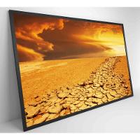 Quadro Por Do Sol No Deserto Medidas 120x80 Cm Impressão Tecido Canvas - 6