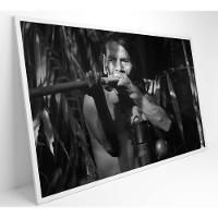 Quadro índio Caçando Na Amazônia Medidas 60x40 Cm Impressão Adesivo Fotográfico - 5