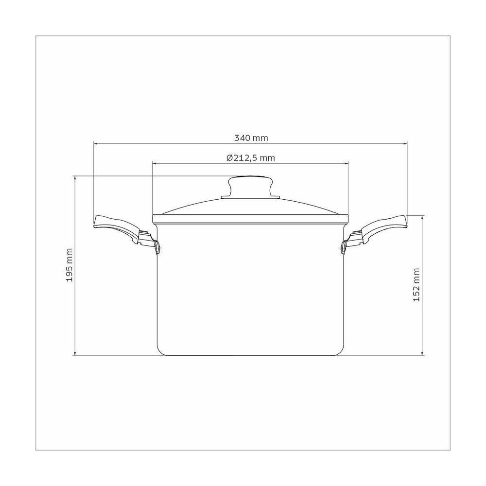 Caldeirão Tramontina Turim Em Alumínio Com Revestimento Interno E Externo Em Antiaderente Starflon - 6