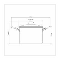 Caldeirão Tramontina Turim Em Alumínio Com Revestimento Interno E Externo Em Antiaderente Starflon - 7