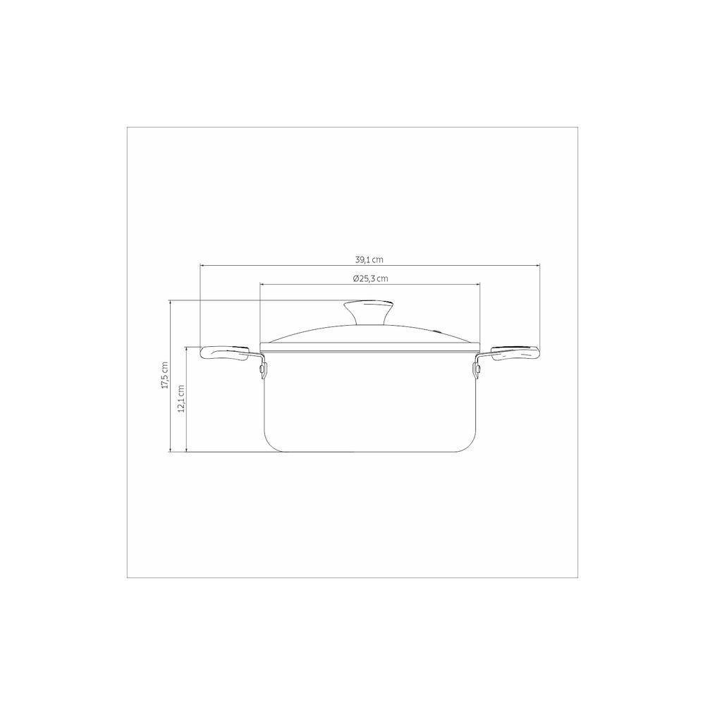 Caçarola Tramontina Em Alumínio Com Revestimento Antiaderente Starflon Max Verde 24 Cm - 5