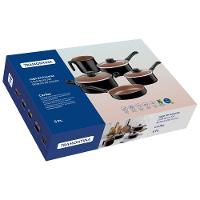 Jogo De Panelas Tramontina Caribe Com RevestimentoEm Antiaderente Starflon Max Poliéster Preto 05