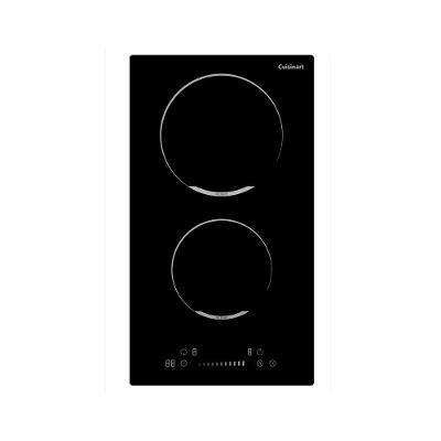 Dominó Elétrico 2 Zonas 38cm 220v Cuisinart Arkton Preto