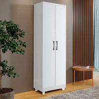 Armário Multiuso Organizador Branco Anna 2 Portas Rud Rack - 2