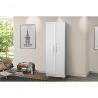 Armário Multiuso Sapateira 2 Portas Com Chave Isabela Branco Rud Rack - 2