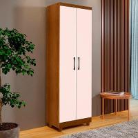Armário Multiuso Organizador Mel E Off White Anna 2 Portas Rud Rack - 2