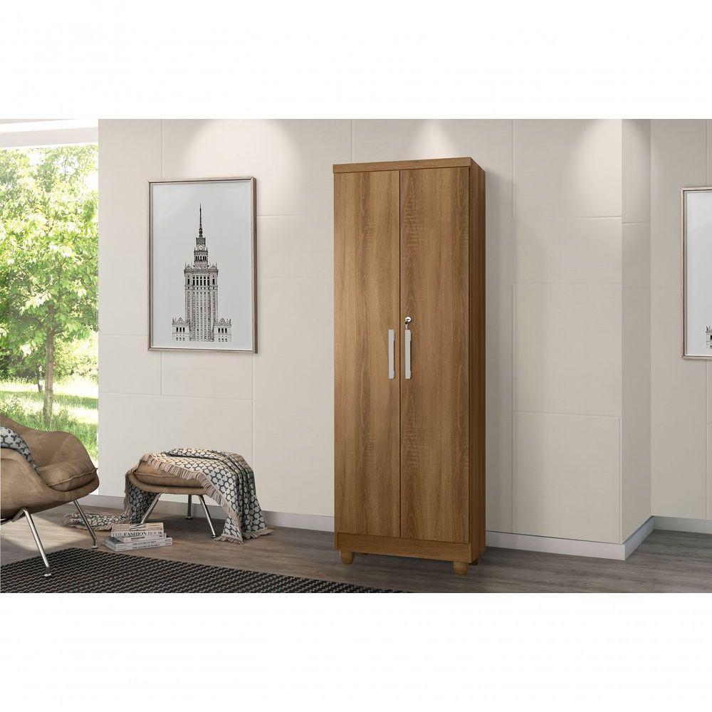 Armário Multiuso Com Chave 2 Portas Isabela Mel Rud Rack - 2