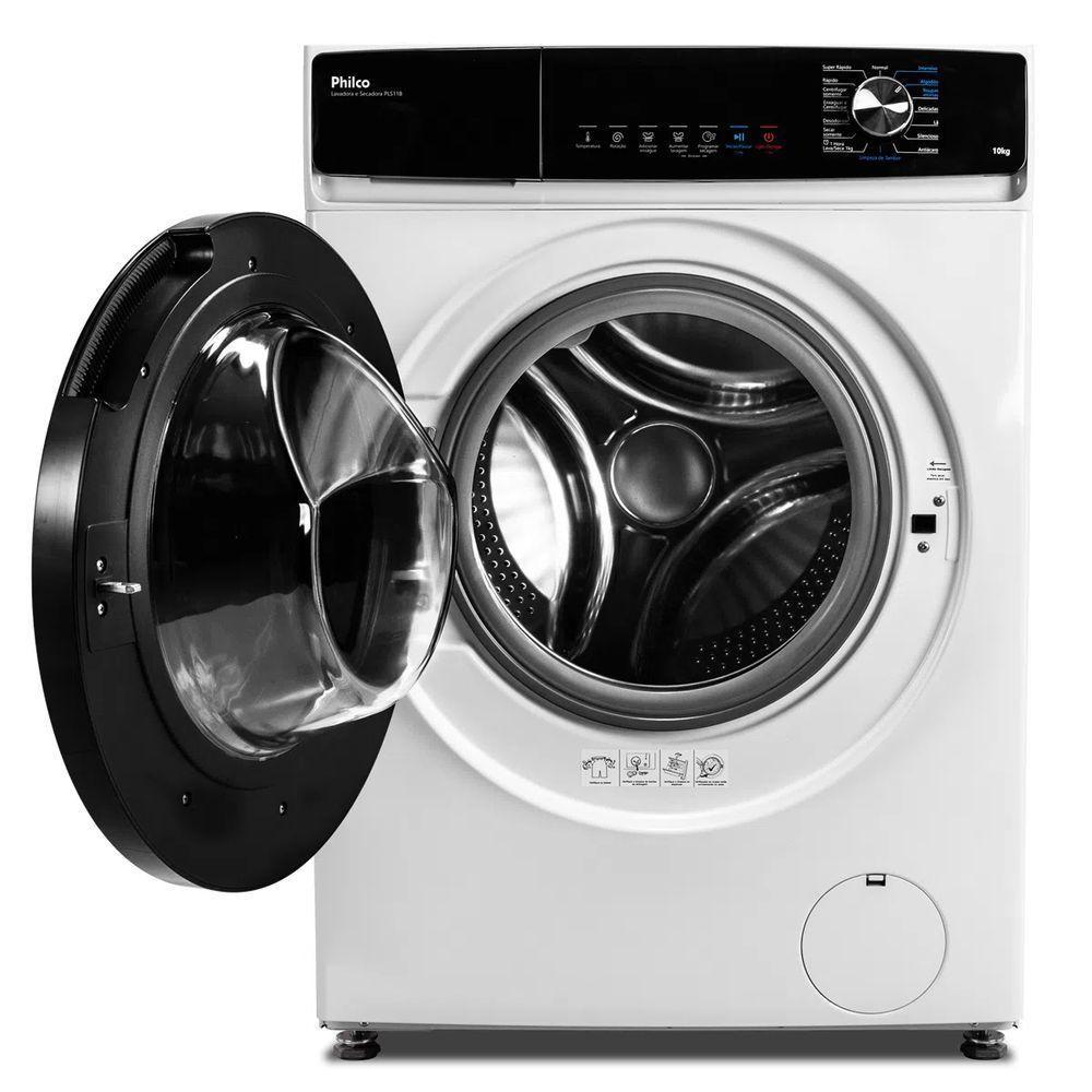 Lava e Seca Philco PLS11B InvertPlus 16 Programas Lavagem 10kg Branca 220V - 3