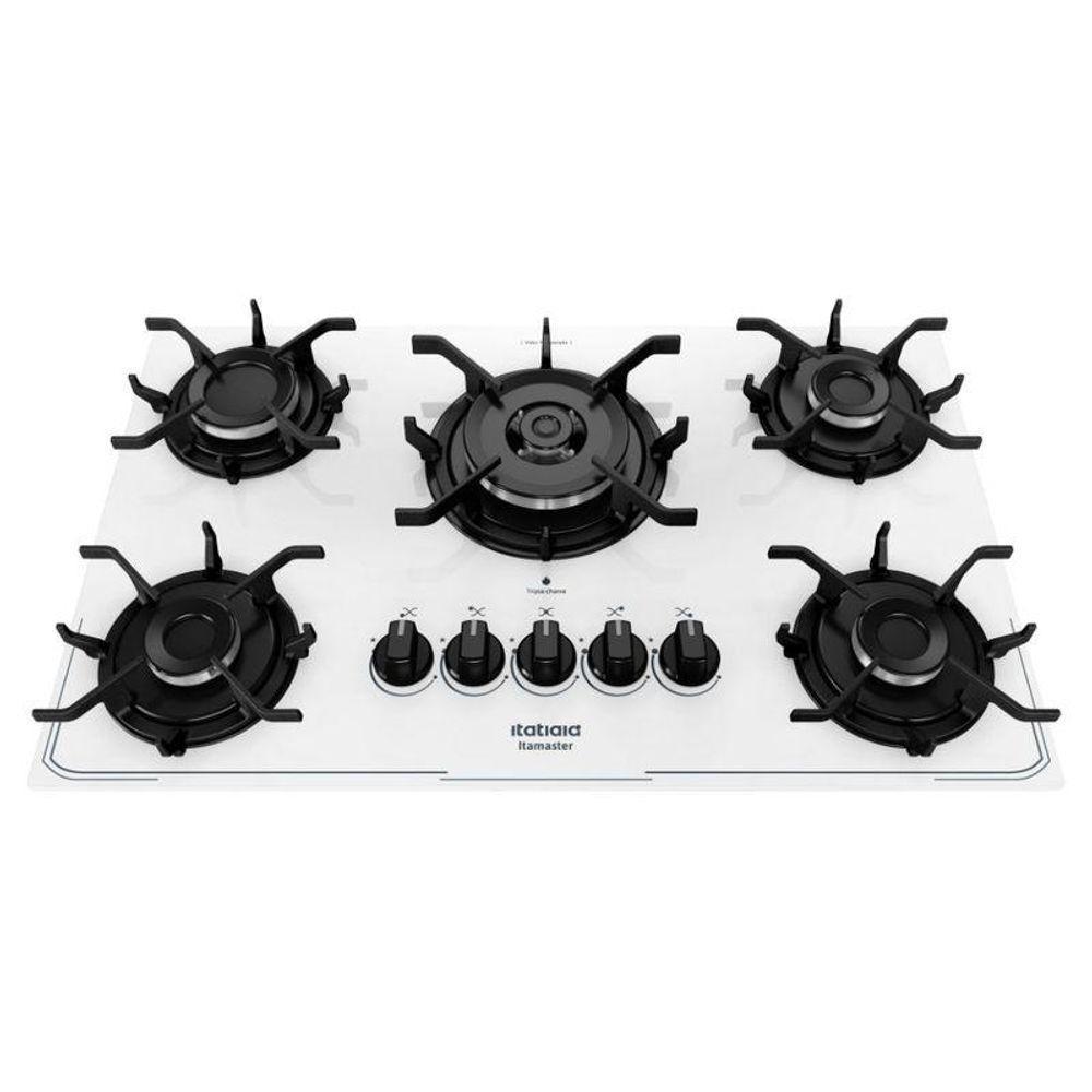 Cooktop Itamaster 5 Bocas Branco Bivolt - 2