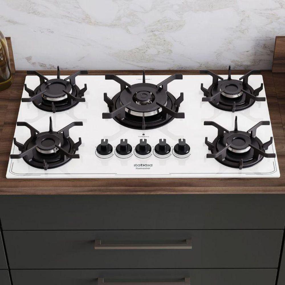 Cooktop Itamaster 5 Bocas Branco Bivolt - 4