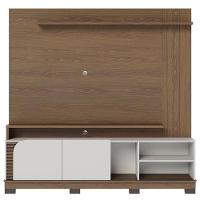 Estante Home Theater Jurerê 1.8 Amendôa Off White Matte - Colibri - 1